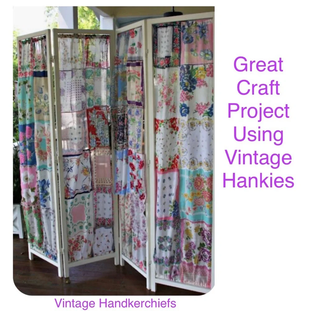 Vintage Handkerchief or Pocket Square